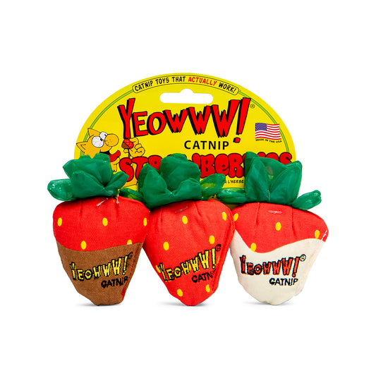 YEOWWW Catnip Strawberries
