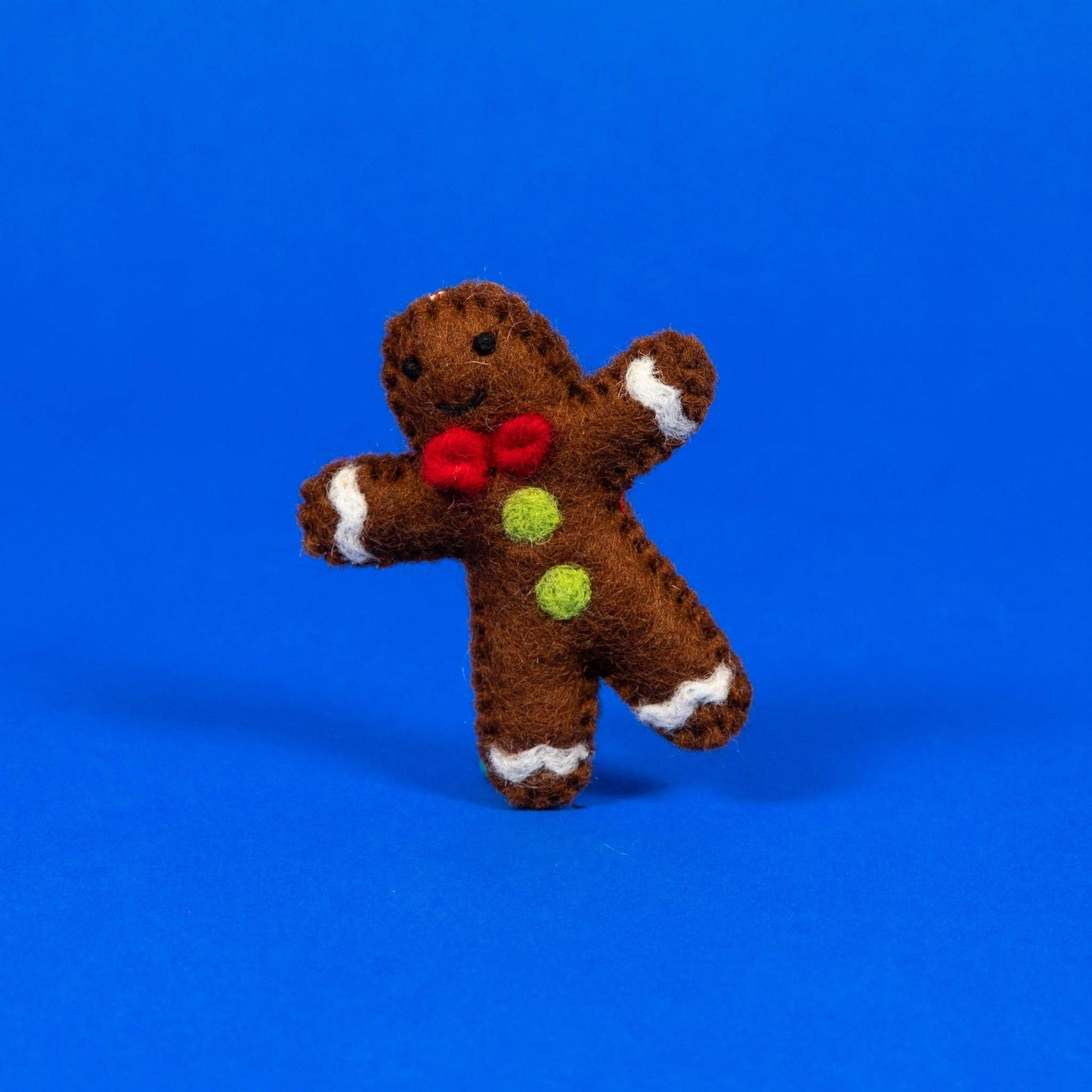 Wool Gingerbread Man Cat Toy - WARE