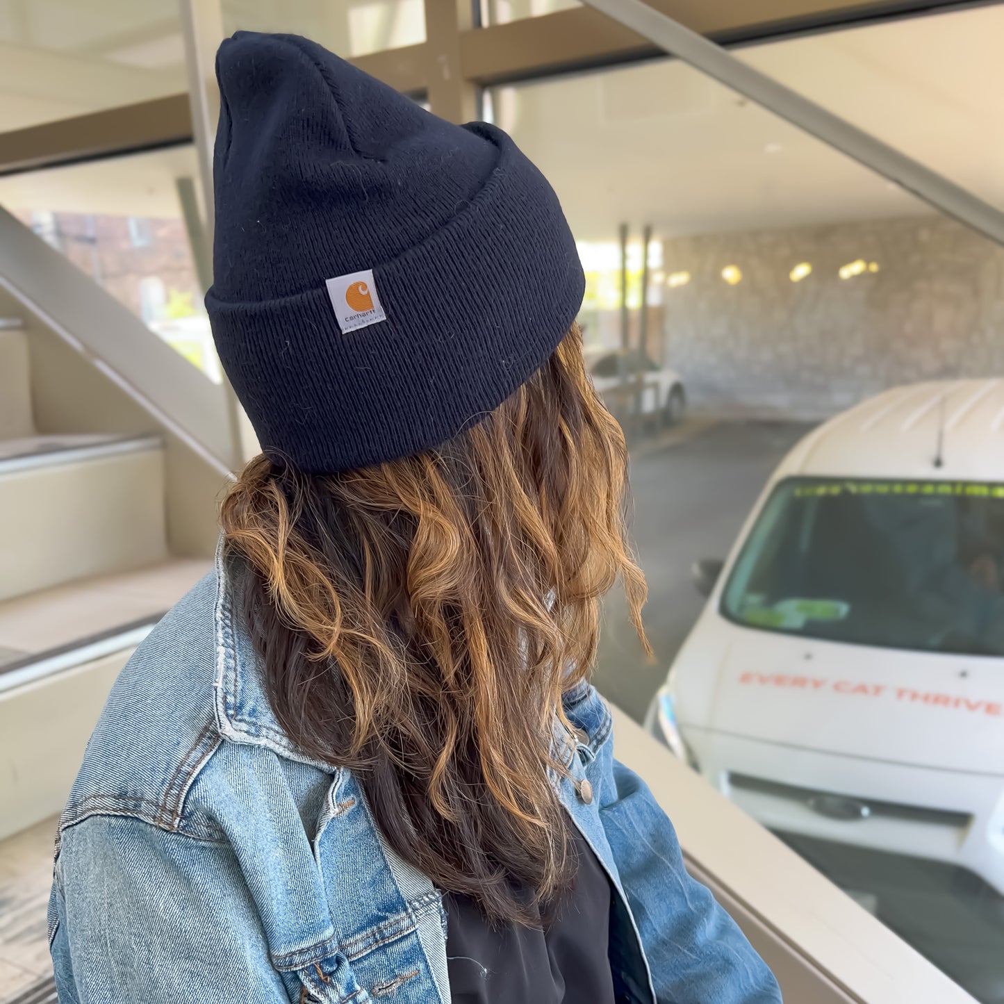 Tree House Embroidered Carhartt Beanie Hat - Main Image