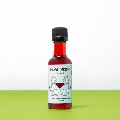 Pinot Meow Cat Wine Liquid Catnip For Cats